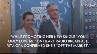 Rita Ora confirms marriage