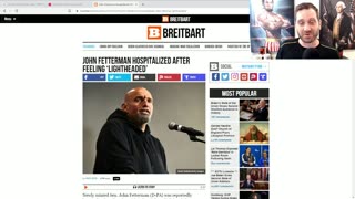 Brain Damaged Senator John Fetterman Rushed To Hospital