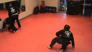 Kajukenbo 2-on-1 Street Fight