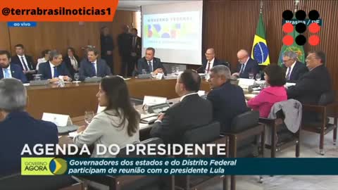 Reunião de governadores com Lula seria transmitida ao vivo, mas ele manda cortar gravação