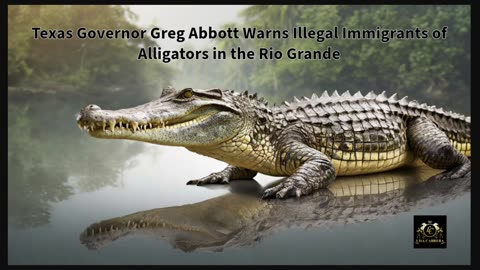 Texas Governor Greg Abbott Warns Illegal Immigrants of Alligator Infestation In the Rio Grande