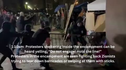 Unprovoked Violence: Timeline of Assaults at UCLA Student Encampment