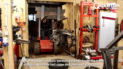 Man Spends 1000 Hours Building All-Terrain Vehicle From Old Car Parts! by @DonnDIY