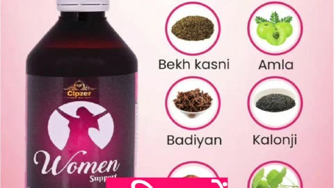 Cipzer Women Support Syrup: Ayurvedic solution for women's health