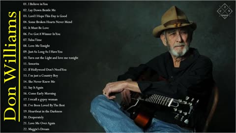 Best Songs Of Don Williams || Don Williams Country Playlist