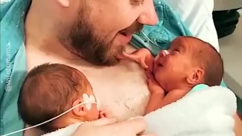 Daddy with Newborn! 💕