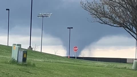 Backyard Tornado In Waverly, Nebraska