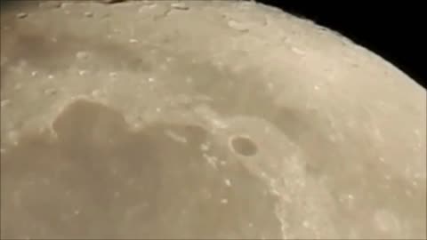 Extreme Close Up Of The Moon Looks Mesmerizing