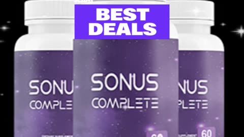 Sonus Complete Supplements - Health