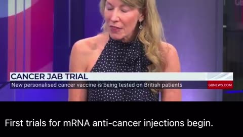 First trials for mRNA anti-cancer injections begin.