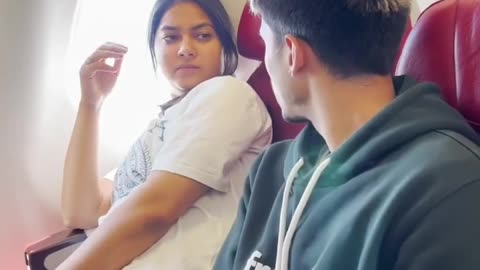 Bhai bhen on a Plane 😂 || latest comedy videos 2023 || Akash sagar