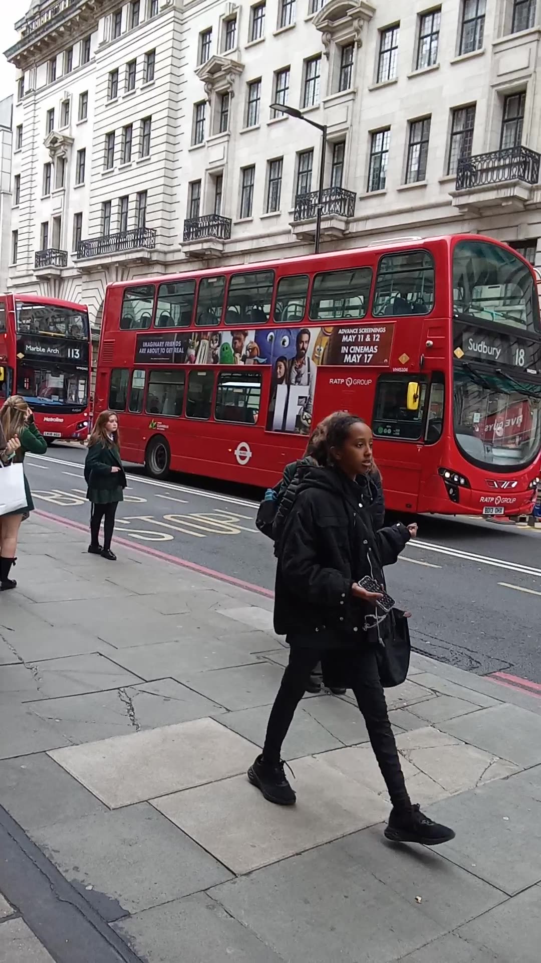 IF Movie on a Bus in London