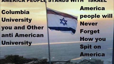 America People Stand With The Jewish State of Israel