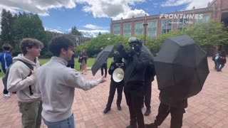 Instant Regret! Frat Boys DEMOLISH Woke LOSERS Trying To Shut Down Charlie Kirk Event!