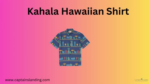 Get Summer-Ready with Kahala Hawaiian Shirts
