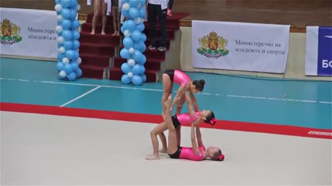 Acrobatic Gymnastics Competition in Burges 2023(720P_HD)