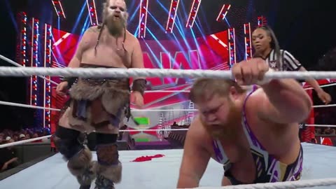 WWE RAW Erik & Ivar VS Chad Gable & Otis | Kai Wrestling Broadcast