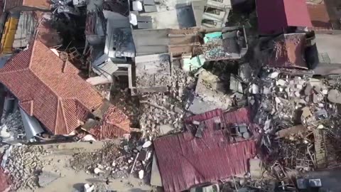 Turkey Syria earthquake | Drone footage shows devastating damage after powerful earthquakes hit