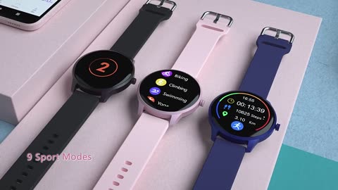 Smartwatch CUBOT W03 ios android, desportivo, freqüência cardíaca caloria, rastreador de fitness