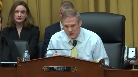 Rep. Jim Jordan: "In my time in Congress, I have never seen anything like this. Dozens and dozens of whistleblowers, FBI agents coming to us, talking to us about what's going in the political nature at the Justice Department."