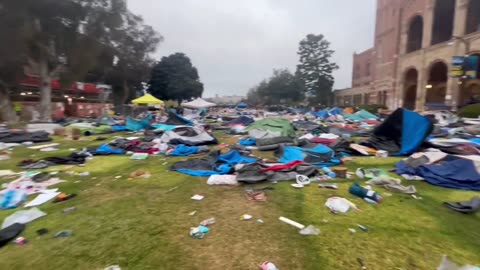 UCLA looks like a scene from a zombie apocalypse