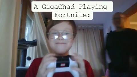 When A GigaChad Plays Fortnite: