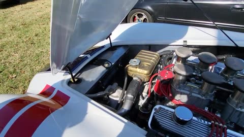 Wayne Hoyer and his Hurricane reproduction 1965 Shelby Cobra. #65chelbycobra