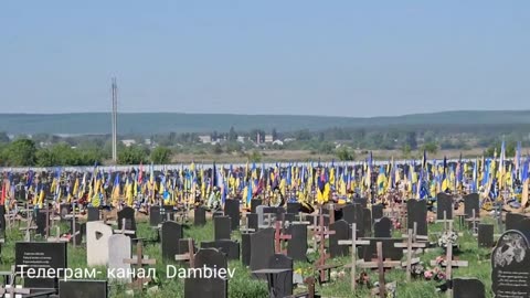 🇷🇺🇺🇦 Ukrainian armed forces cemetery near Kiev