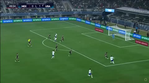 USA vs Mexico 2-0 Highlights _ Goals - Nations League FINAL 2024