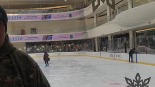 At the rink