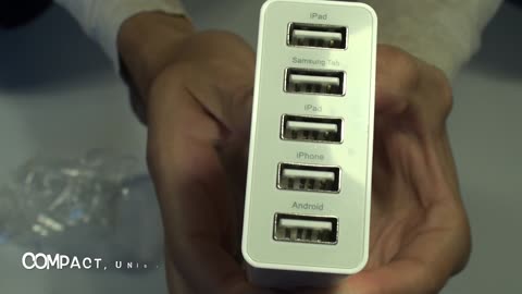 Anker 25W 5-Port USB Wall Charger (unboxing)