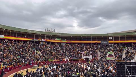 VOX revienta la plaza de toros de Murcia: «Vamos a llegar a la Moncloa» y Ayuntamientos