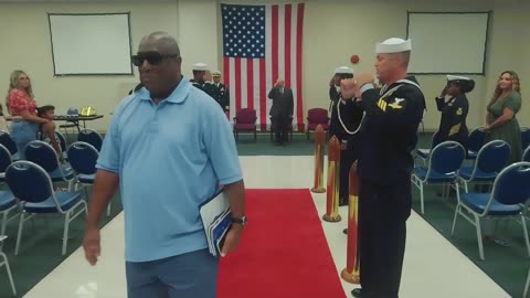 Darnell Sparrow Retirement from the United States Navy Aug. 16, 2023