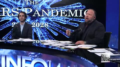 Alex Jones Spars Pandemic Document 2025 to 2028