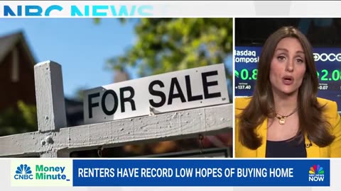 USA: Renters Have Record Low Hopes Of Buying Home !