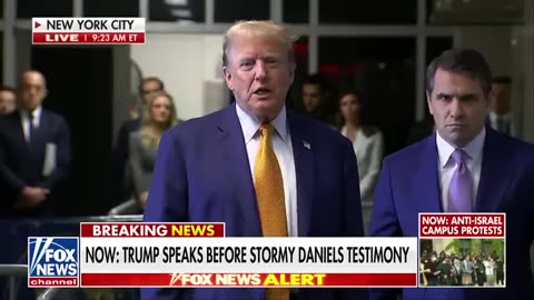 ‘THEY HAVE NOTHING’_ Trump slams trial ahead of Stormy Daniels testimony