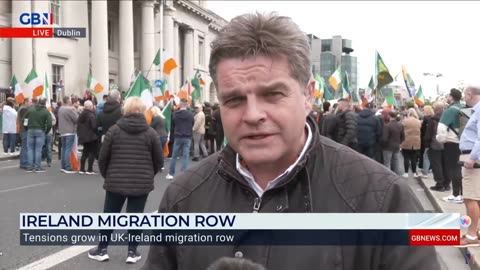 Dublin revolts against migrants-we are full!! They are erasing our culture (GB News) 6-05-24