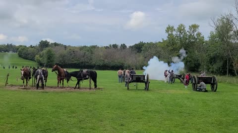 Civil War reenactment