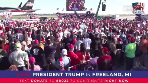 Speechs of President Trump Gives Remarks in Freeland, MI - 5/1/24