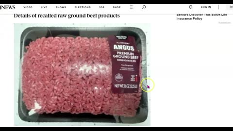 ALERT 🤮 Walmart Recalls Ground Beef Products Due to Possible E. coli 🧆