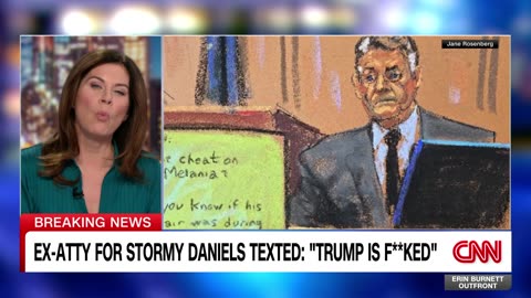 Insight into Trump's Courtroom Behavior: Erin Burnett Offers Perspective