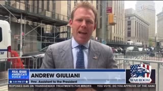 Andrew Giuliani: today was a great day for Donald J Trump