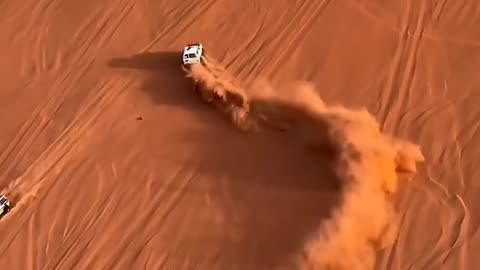 Crazy #Speed #Driving Up a steep Dune!