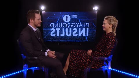 Jennifer Lawrence & Chris Pratt Insult Each Other | CONTAINS STRONG LANGUAGE!