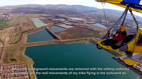 *MUST SEE* Ultralight landing in the bad turbulence