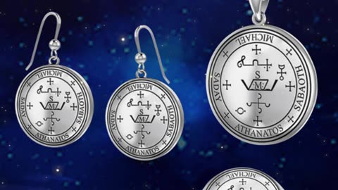 Elevate your style and spirit with our Archangel Michael Sigil Jewelry Sets!