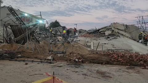 51 workers trapped as building collapses in George