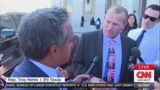 Got to love Rep. Troy Nehls and where can I get myself one of those Trump ties?