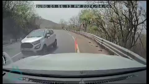CCTV & Dashcam footage of cars, bikes & truck accident in India #india #bharat #viral #accident