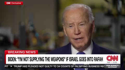 "Biden has admitted to the killing of innocent Palestinians by American bombs!